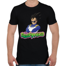 PRINTFASHION Vegeta a herceg - Férfi póló - Fekete férfi póló