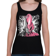 PRINTFASHION Vegeta Buu fusion - Női atléta - Fekete