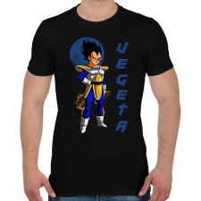 PRINTFASHION VEGETA - Férfi póló - Fekete férfi póló