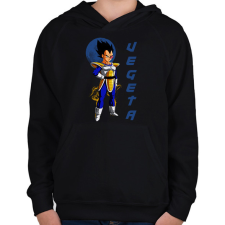 PRINTFASHION VEGETA - Gyerek kapucnis pulóver - Fekete gyerek pulóver, kardigán