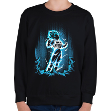 PRINTFASHION vegeta - Gyerek pulóver - Fekete