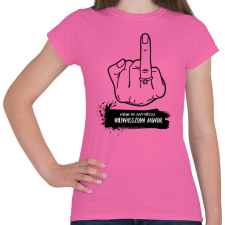 PRINTFASHION Velem ne szórakozz! Menyasszony vagyok! - lánybúcsús ajándék - Női póló - Rózsaszín női póló