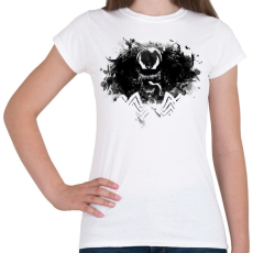 PRINTFASHION Venom - Női póló - Fehér