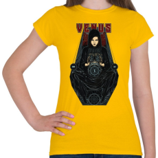 PRINTFASHION Vénusz - Női póló - Sárga