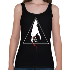 PRINTFASHION Véres kéz - Női atléta - Fekete