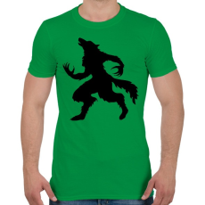 PRINTFASHION Vérfarkas - Férfi póló - Zöld