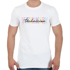 PRINTFASHION Veterinary  technician - Férfi póló - Fehér férfi póló