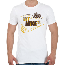 PRINTFASHION VetNIKEll - Férfi póló - Fehér férfi póló