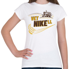 PRINTFASHION VetNIKEll - Női póló - Fehér női póló