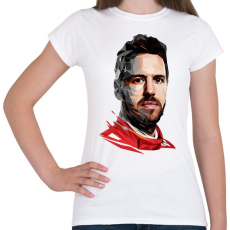 PRINTFASHION Vettel - Női póló - Fehér