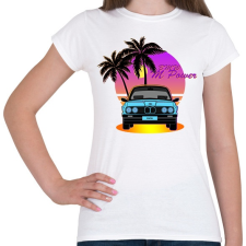 PRINTFASHION Vice City - BMW - Női póló - Fehér női póló