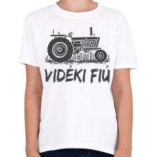 PRINTFASHION Vidéki fiú - Gyerek póló - Fehér gyerek póló