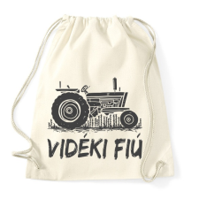 PRINTFASHION Vidéki fiú - Sportzsák, Tornazsák - Natúr tornazsák