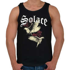 PRINTFASHION Vigasz - Goth Design - Férfi atléta - Fekete