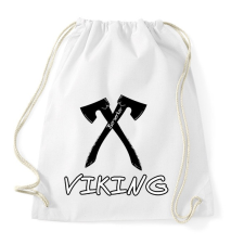 PRINTFASHION viking - Berserker - Sportzsák, Tornazsák - Fehér tornazsák