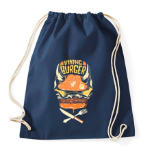 PRINTFASHION Viking Burger - Sportzsák, Tornazsák - Sötétkék tornazsák