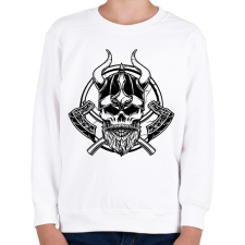 PRINTFASHION Viking  - Gyerek pulóver - Fehér gyerek pulóver, kardigán