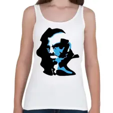 PRINTFASHION Viking - Női atléta - Fehér női trikó