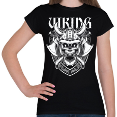 PRINTFASHION viking - Női póló - Fekete
