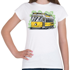 PRINTFASHION Villamos - Női póló - Fehér