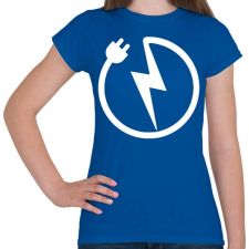 PRINTFASHION Villanyszerelő 2 - Női póló - Királykék női póló
