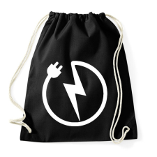 PRINTFASHION Villanyszerelő 2 - Sportzsák, Tornazsák - Fekete tornazsák