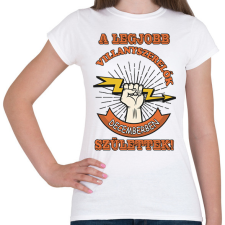 PRINTFASHION Villanyszerelő december - Női póló - Fehér női póló