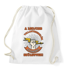 PRINTFASHION Villanyszerelő december - Sportzsák, Tornazsák - Fehér tornazsák