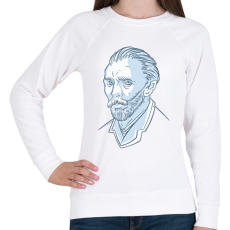 PRINTFASHION Vincent Van Gogh - Női pulóver - Fehér