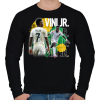 PRINTFASHION vinicius jr - Férfi pulóver - Fekete