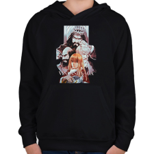 PRINTFASHION Vinland Saga - Gyerek kapucnis pulóver - Fekete gyerek pulóver, kardigán