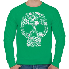 PRINTFASHION vintage-halalfej - Férfi pulóver - Zöld férfi pulóver, kardigán