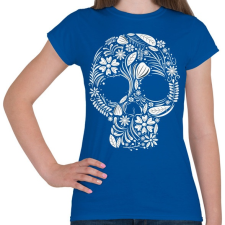 PRINTFASHION vintage-halalfej - Női póló - Királykék női póló