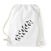 PRINTFASHION Vintage Halloween 1 - Sportzsák, Tornazsák - Fehér