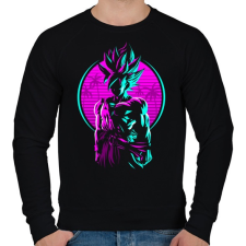 PRINTFASHION Vintage harcos - Férfi pulóver - Fekete férfi pulóver, kardigán