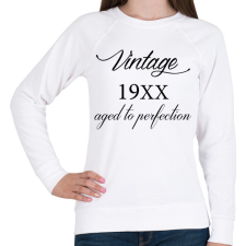 PRINTFASHION Vintage - Női pulóver - Fehér női pulóver, kardigán