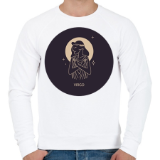 PRINTFASHION Virgo - Szűz - Férfi pulóver - Fehér női pulóver, kardigán