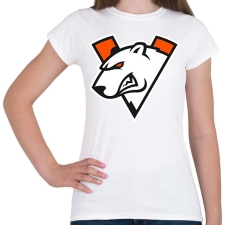 PRINTFASHION Virtus Pro logo - Női póló - Fehér női póló