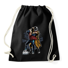 PRINTFASHION Vissza az ütembe - Sportzsák, Tornazsák - Fekete tornazsák