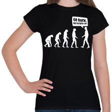 PRINTFASHION Vissza, megszívtuk! - Női póló - Fekete női póló