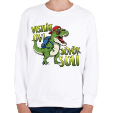 PRINTFASHION Viszlát ovi jövök suli - Gyerek pulóver - Fehér
