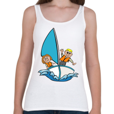 PRINTFASHION Vitorlázás - Női atléta - Fehér