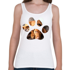 PRINTFASHION Vizsla Mancs - Női atléta - Fehér