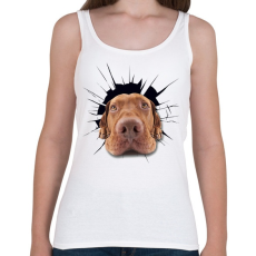 PRINTFASHION Vizsla - Női atléta - Fehér