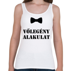 PRINTFASHION vőlegény alakulat - Női atléta - Fehér