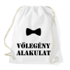 PRINTFASHION vőlegény alakulat - Sportzsák, Tornazsák - Fehér