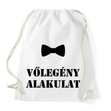 PRINTFASHION vőlegény alakulat - Sportzsák, Tornazsák - Fehér tornazsák