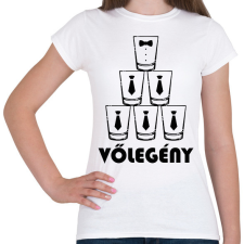 PRINTFASHION Vőlegény - Női póló - Fehér női póló
