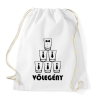 PRINTFASHION Vőlegény - Sportzsák, Tornazsák - Fehér
