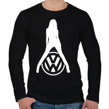 PRINTFASHION Volkswagen fan - Férfi hosszú ujjú póló - Fekete férfi póló